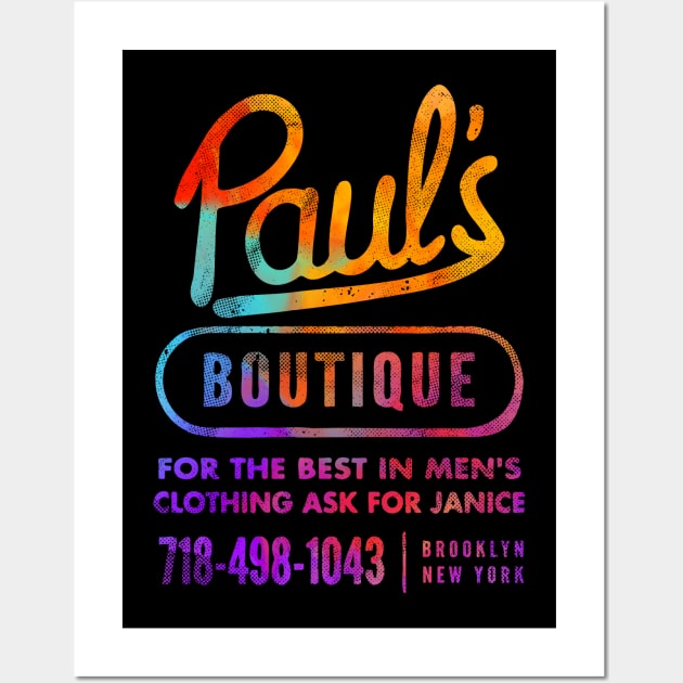 Beastie Paul's Abstrackcolor Retro Wall Art by cobaterus